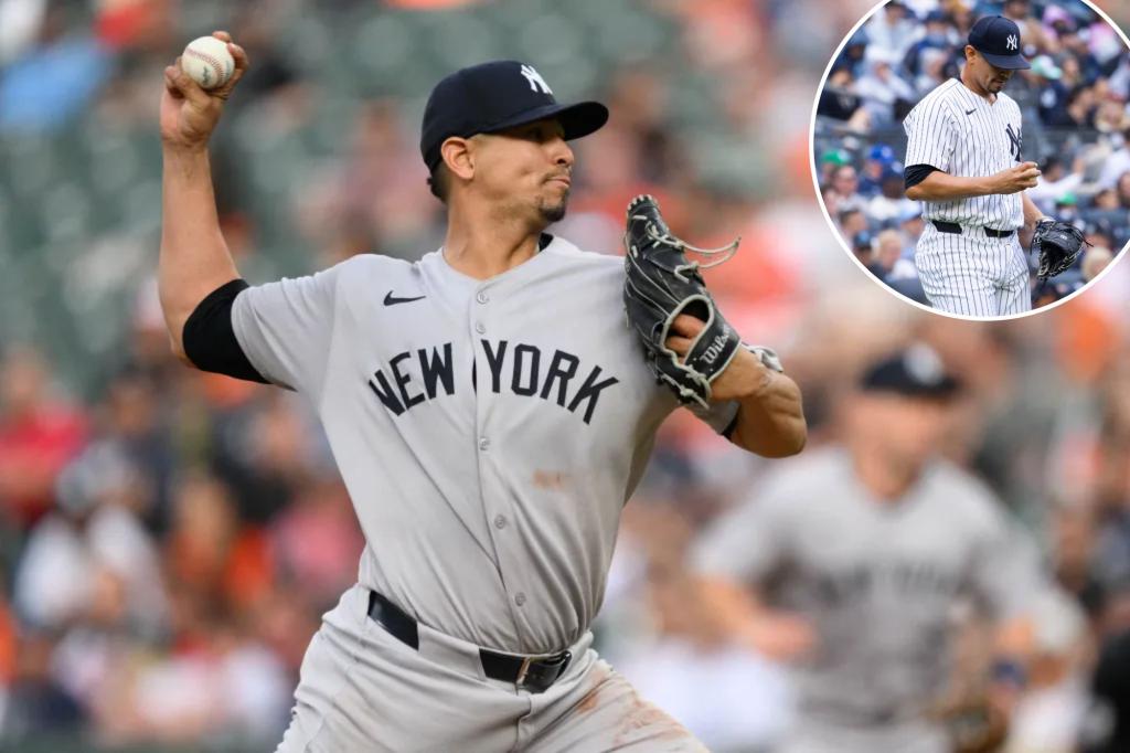 Yankees dump Carlos Carrasco as search continues for rotation stability