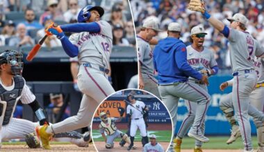 Francisco Lindor plays hero in ninth as Mets take win over Yankees