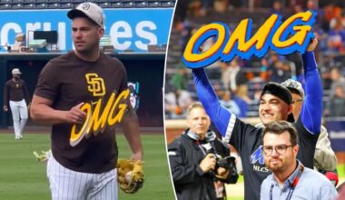 Padres 'OMG' sign emerges after Jose Iglesias said it 'belongs' to Mets