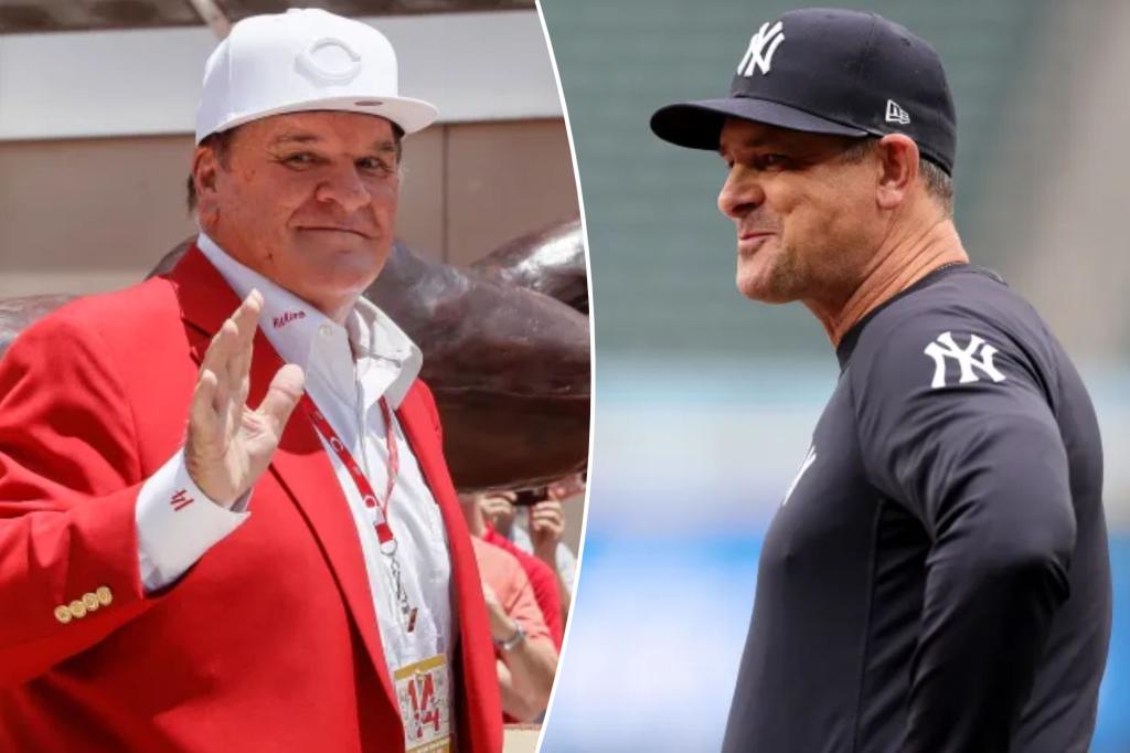 Why Pete Rose's MLB ban being lifted was 'happy' news to Aaron Boone