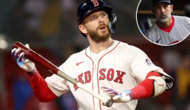 Red Sox 'disconnect' Trevor Story in desperate move to fix slumping veteran