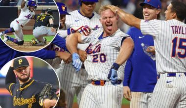 Mets rally after Paul Skenes exits to top Pirates on Pete Alonso's sac fly in ninth