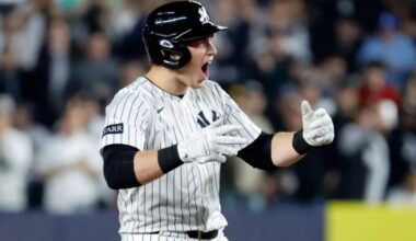 Yankees' Ben Rice taking grounders at third 'for fun right now'