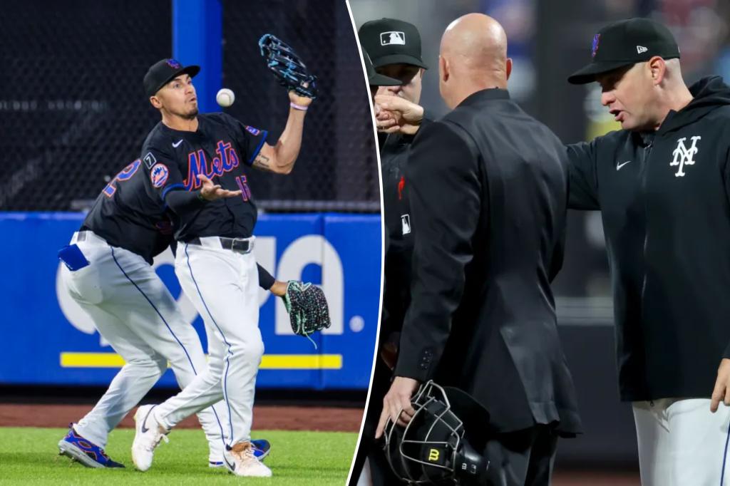 Mets lose challenge on bizarre tag-up play that confused everyone