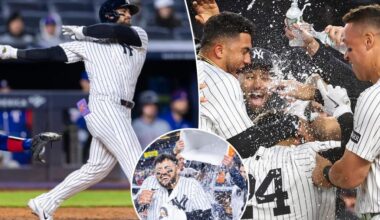 Jasson Dominguez caps Yankees comeback thriller with walk-off homer