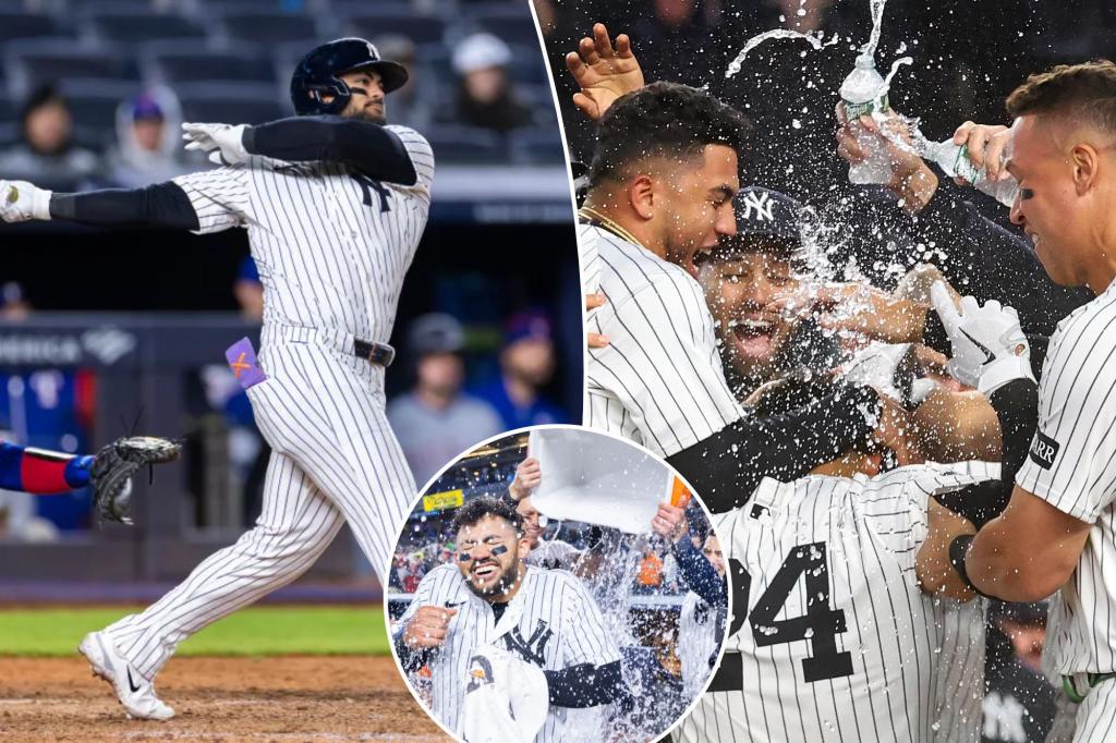 Jasson Dominguez caps Yankees comeback thriller with walk-off homer