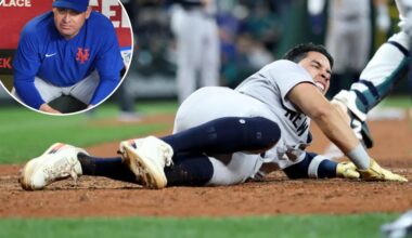 Carlos Mendoza 'devastated' by Oswaldo Cabrera's grisly injury