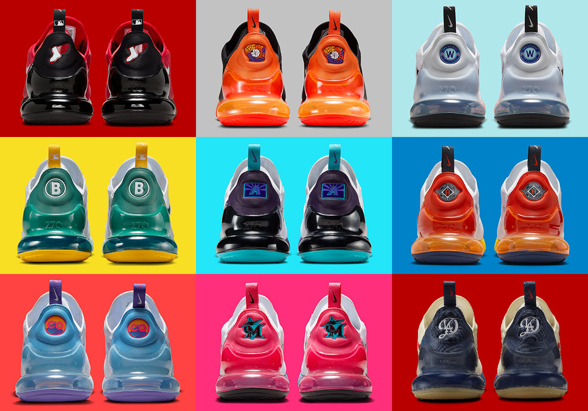 Nike Rounds The Bases With The Air Max 270 MLB City Connect Pack