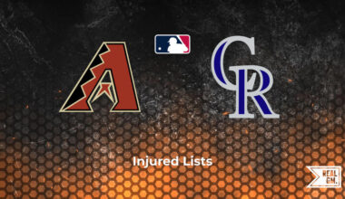Injured List Update: Diamondbacks vs. Rockies Series - May 16-18