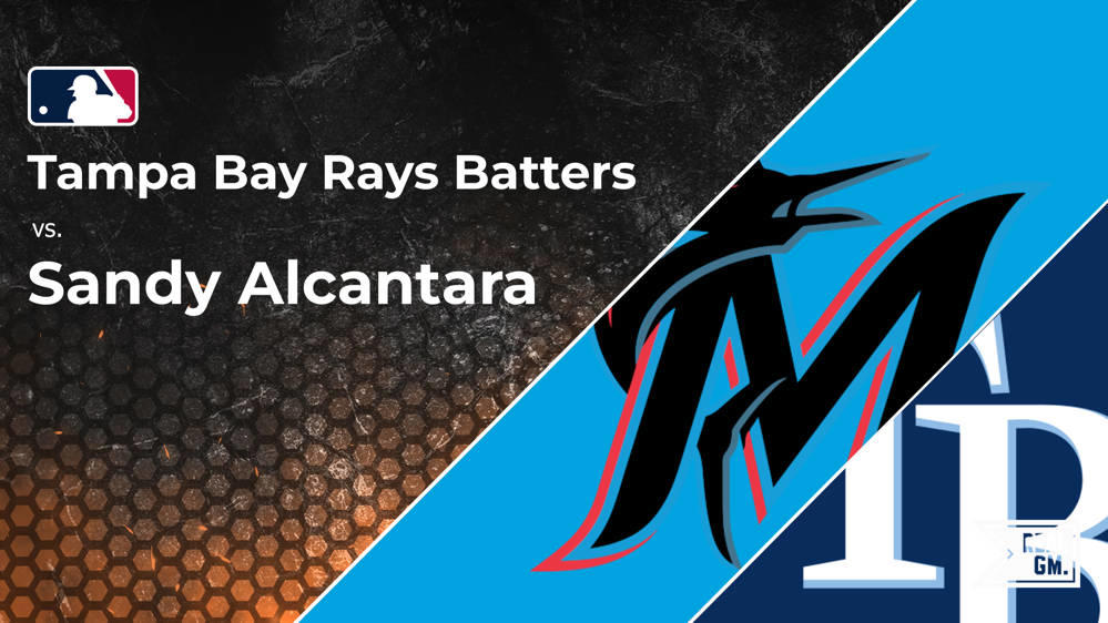 Rays vs. Sandy Alcantara and the Marlins: Batter vs. Pitcher Stats and Odds | May 17