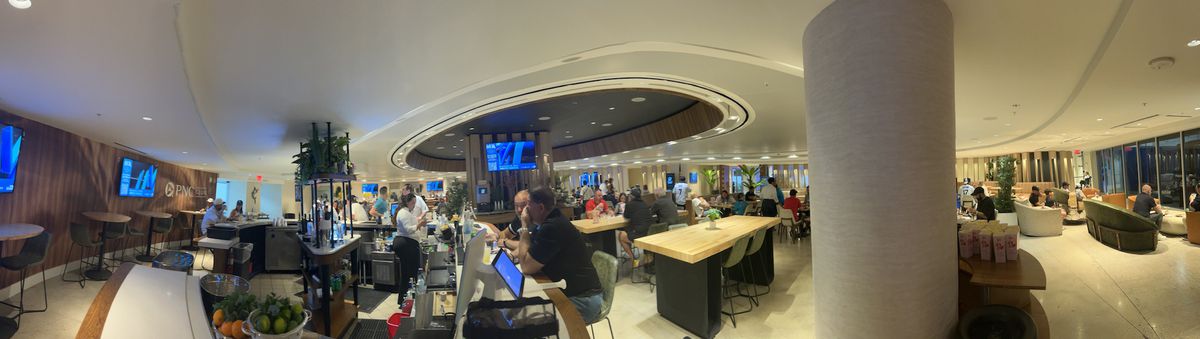 Inside the PNC Club. loanDepot Park. September 18, 2024.