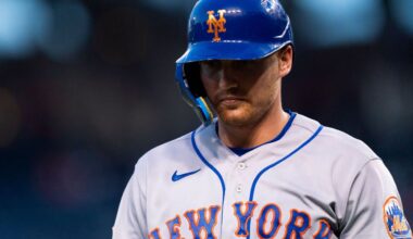 Mets' Mark Vientos, Brandon Nimmo iffy to play Saturday