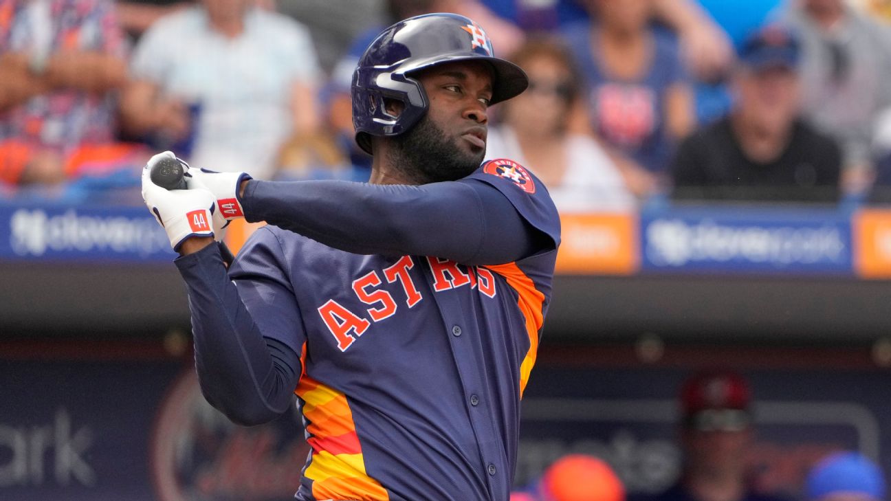 Astros' Alvarez, out since May 3, 'really close' to returning