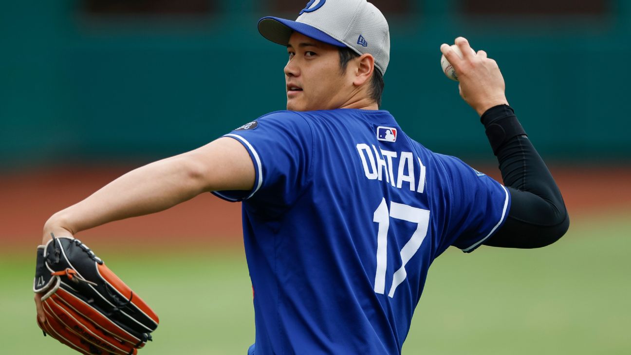 Dodgers' Shohei Ohtani to face hitters for 1st time Saturday