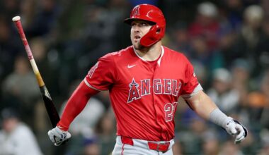 Angels' Mike Trout inching closer to return from bone bruise