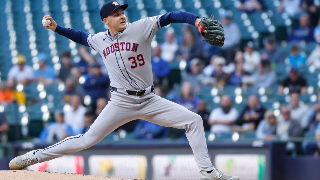 Astros' Hayden Wesneski set for season-ending Tommy John surgery