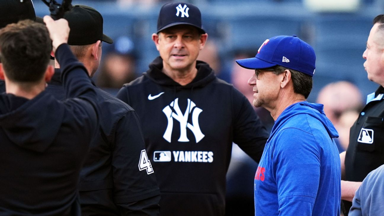 Brothers Aaron, Bret renew Battle of Boones in Yankees-Rangers