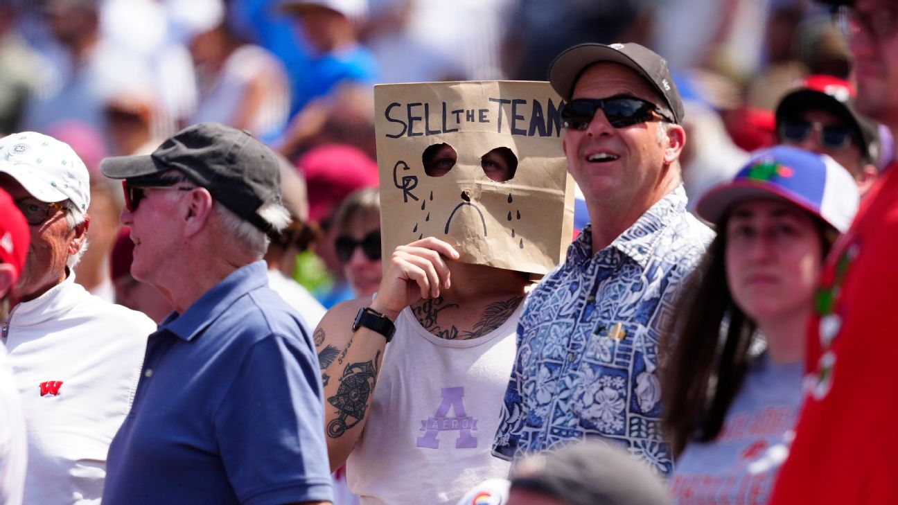 Rockies fall to 8-42 after being swept in four games by Phillies