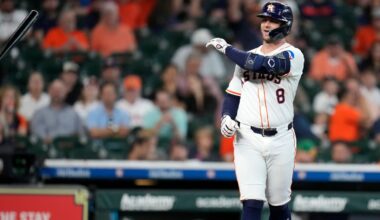 Astros' Christian Walker hit on hand by pitch; X-rays negative