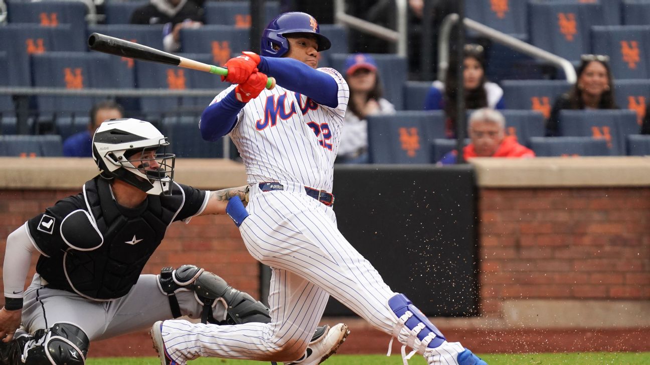 Mets' Soto goes hitless again, but Mendoza says have faith