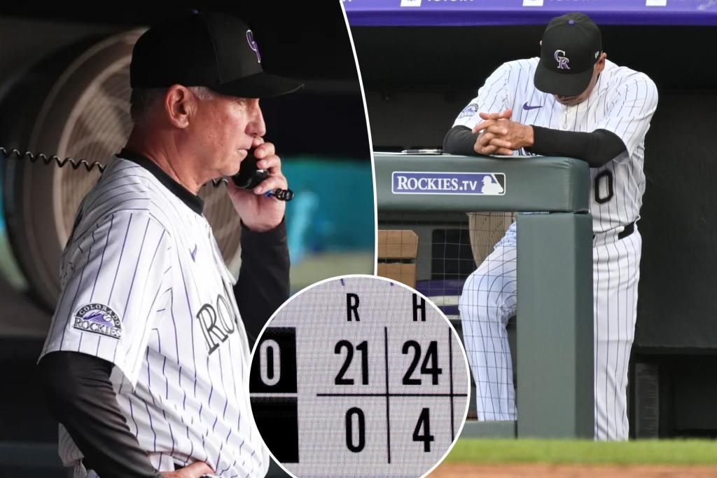 Rockies' Bud Black gets vote of confidence — before 21-0 loss