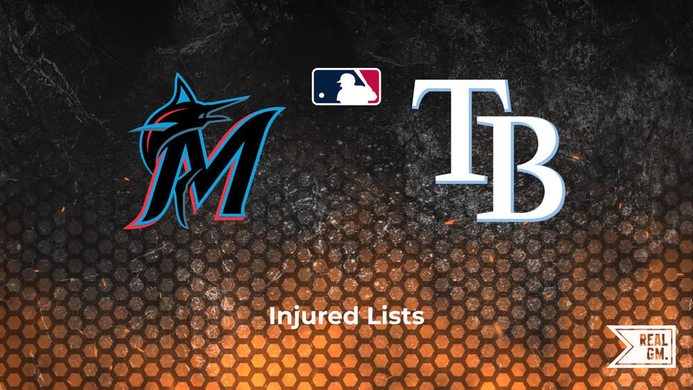 Injured List Update: Marlins vs. Rays Series - May 16-18