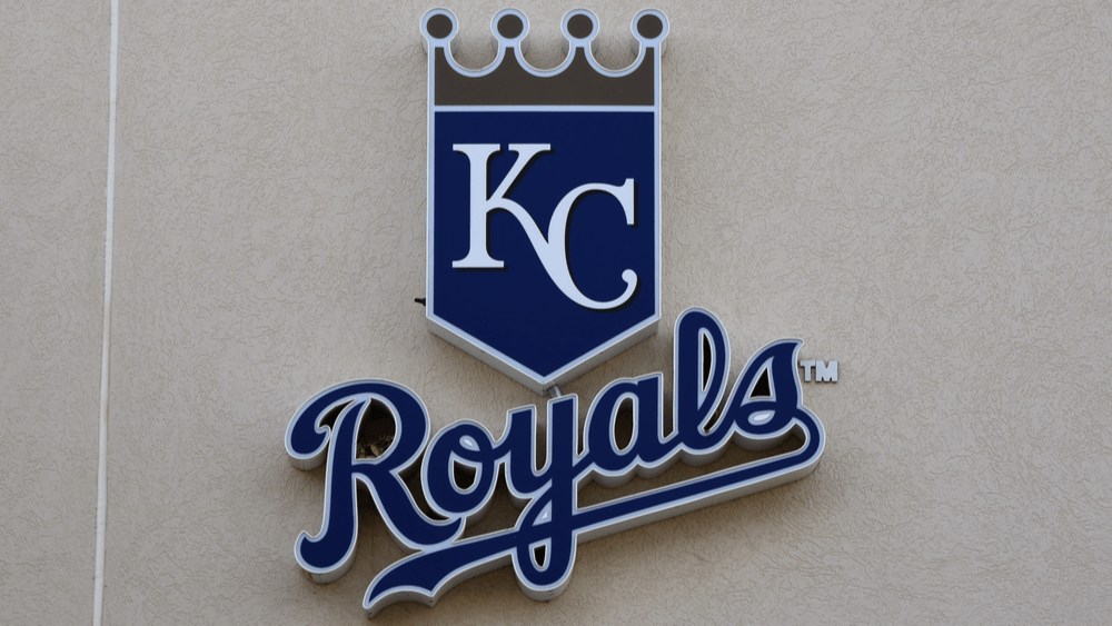 Kansas City Royals logo on white background