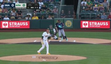 Raleigh's pinch-hit single in 9th inning sends Mariners past Athletics 5-3
