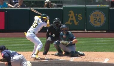 Mariners rally from 5-run deficit to beat Athletics 6-5 and win 9th straight series