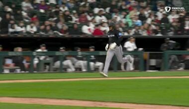 Wagaman breaks tie in 8th with 2-run triple to lift Marlins over White Sox 3-1