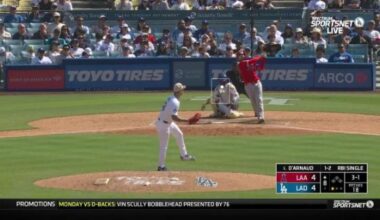 Travis d'Arnaud's tiebreaking homer in 8th leads Angels over Dodgers 6-4 for 3-game sweep