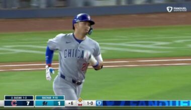 Suzuki hits 2-run HR to cap 8-run sixth inning as Cubs beat Marlins 14-1