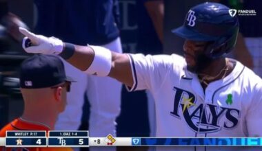 Rays hit 4 home runs to beat Astros 8-4