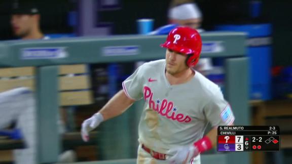 Realmuto, Turner, Harper homer to help the Phillies beat the Rockies 9-5 for 6th straight win