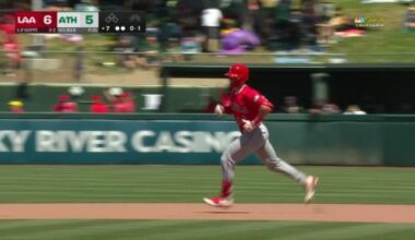 Ward hits another grand slam as Angels rally past sinking A's 10-5 for 7th straight win