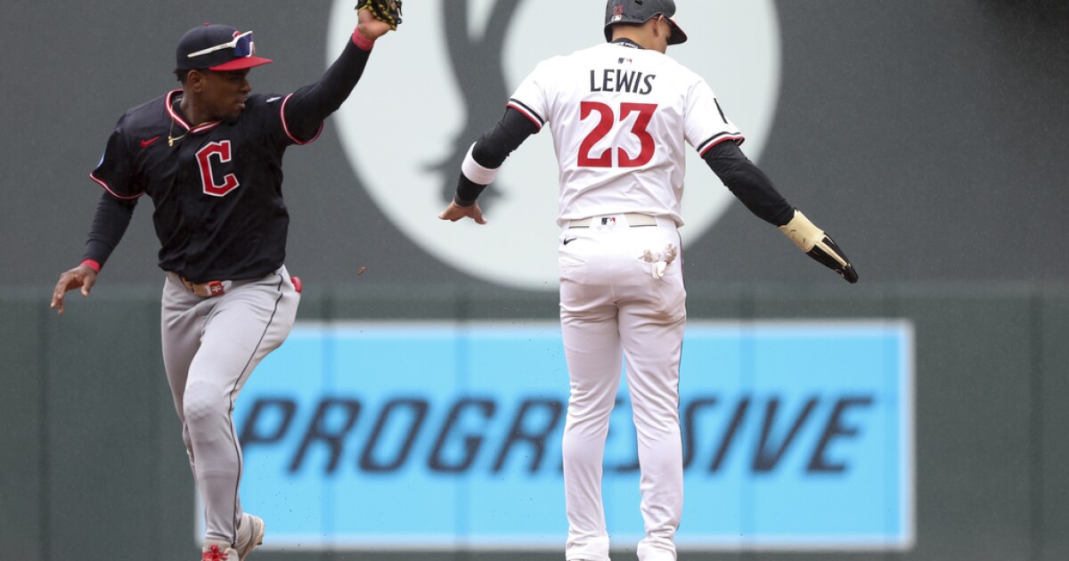 Twins win 6-5 against Guardians in Game 1 of doubleheader