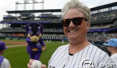A mother's first pitch honors late son’s legacy at Coors Field