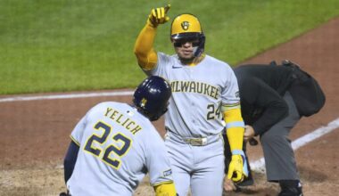 Milwaukee Brewers play the Pittsburgh Pirates Saturday