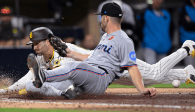 Machado hits tying homer in 8th, Padres come back to beat Marlins 4-3 in 11