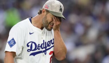 Kershaw exits after 4 shaky innings in rusty season debut for Dodgers