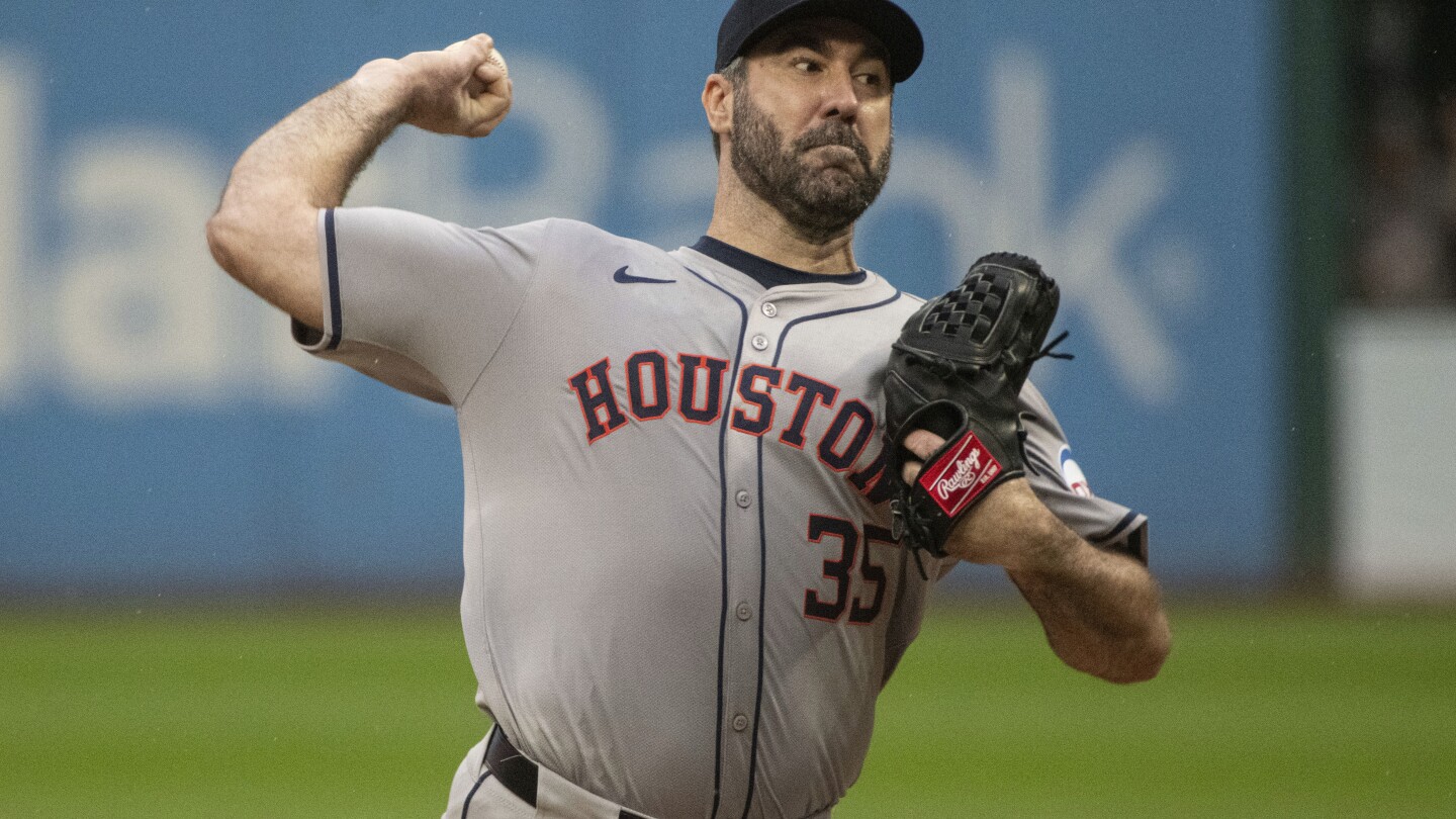 Justin Verlander and San Francisco Giants finalize $15 million, 1-year contract