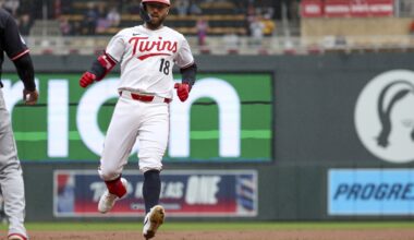 Kody Clemens hits walk-off double to give Twins 6-5 win over Guardians in Game 1 of doubleheader