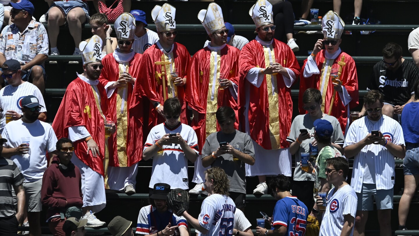 White Sox to unveil a graphic installation honoring Pope Leo XIV