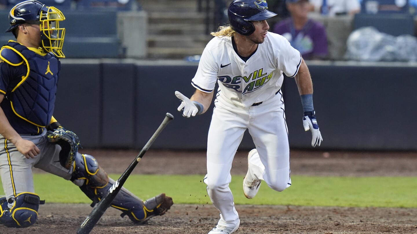 Jankowski drives in winning run as Tampa Bay beats Milwaukee 3-2 after historic rain delays