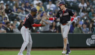 Nationals prospect Robert Hassell III hits 1st career home run