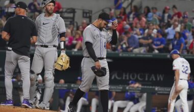 Rockies fall 8-3 to Rangers and become 1st team to start season 7-36 in modern era