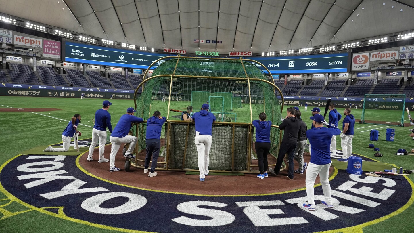 Smoking areas in clubhouse, no pitch clock: MLB players get a little taste of baseball in Japan