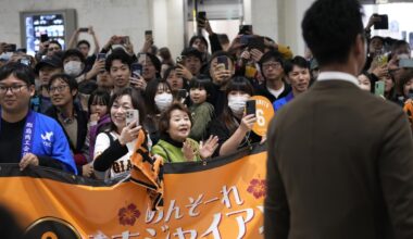 Here's what spring training looks like in Japan