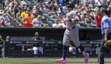 Aaron Judge hits 2 homers in his return to the Sacramento area