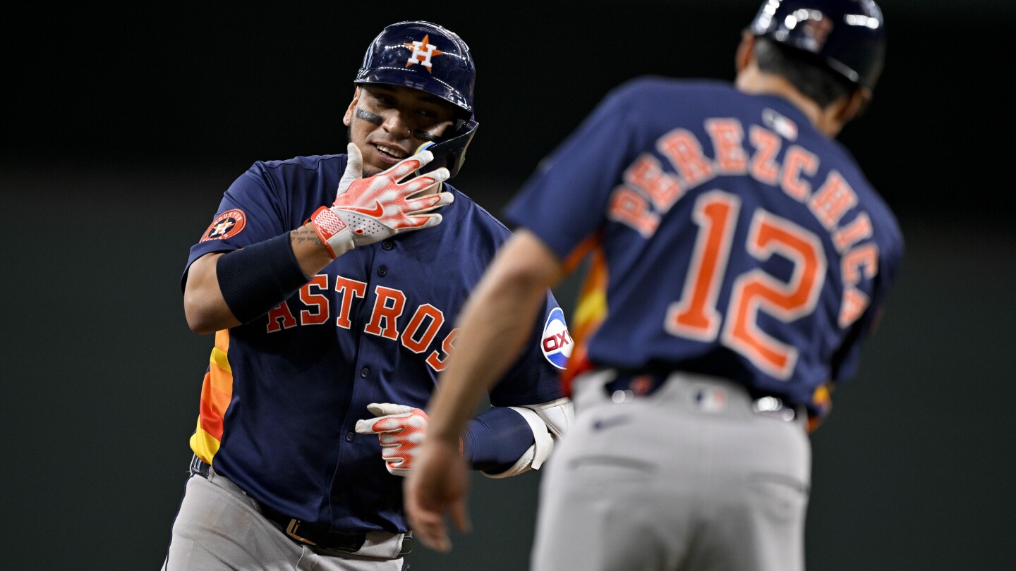 Isaac Paredes HR lifts Astros past Rangers 4-3 after Texas' Jack Leiter loses no-hit bid in 7th